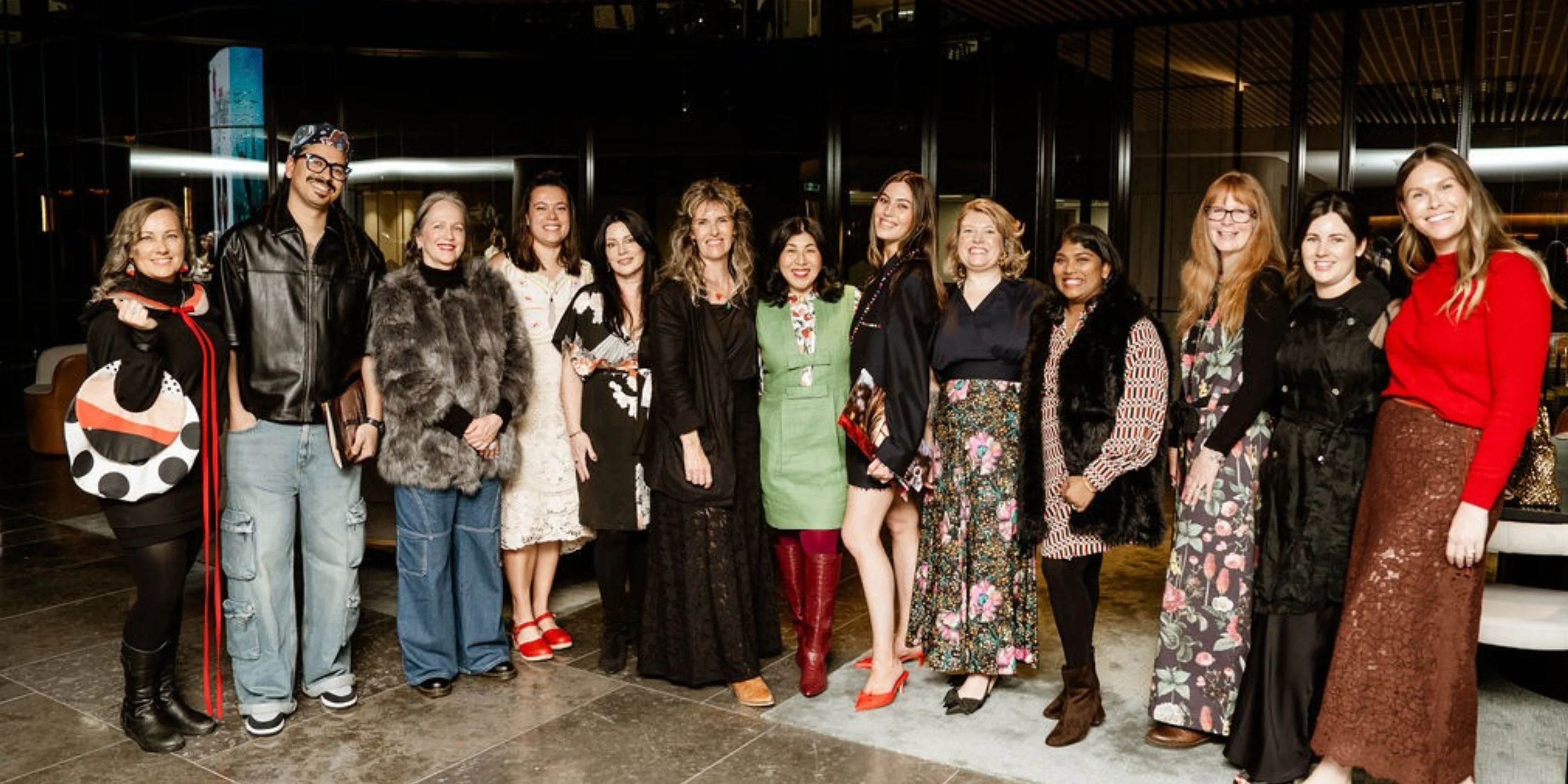Circular Fashion Festival designers and participants at the Business of Circular Fashion Incubator launch